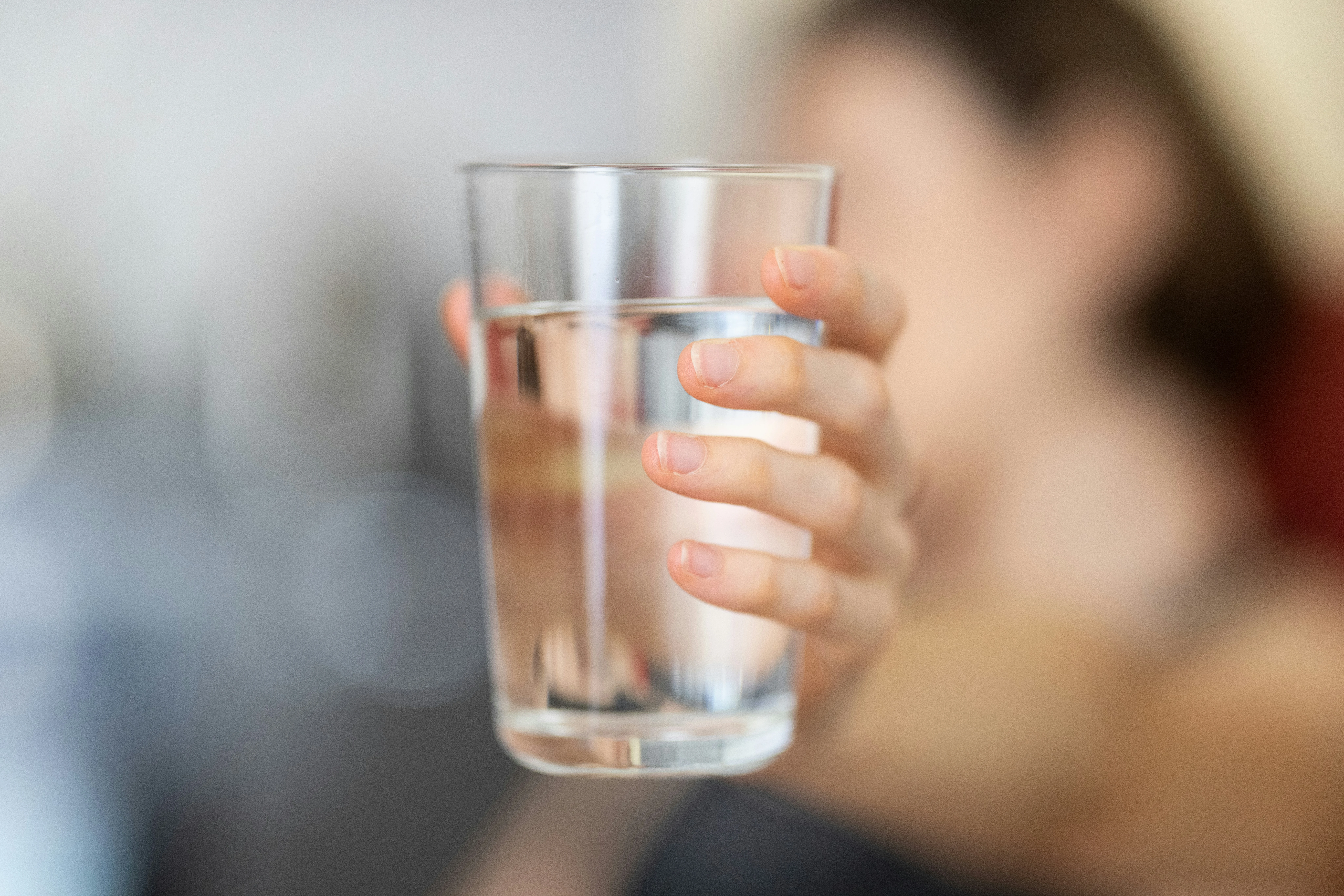 Drinking water helps maintain oral hygiene