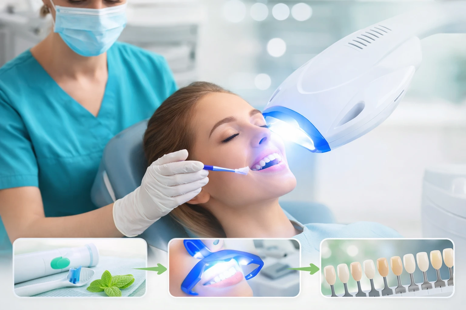 Teeth whitening procedure in Chennai